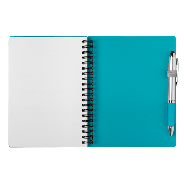 Sorbet Notebook Set with matching pen (PB2571). 3