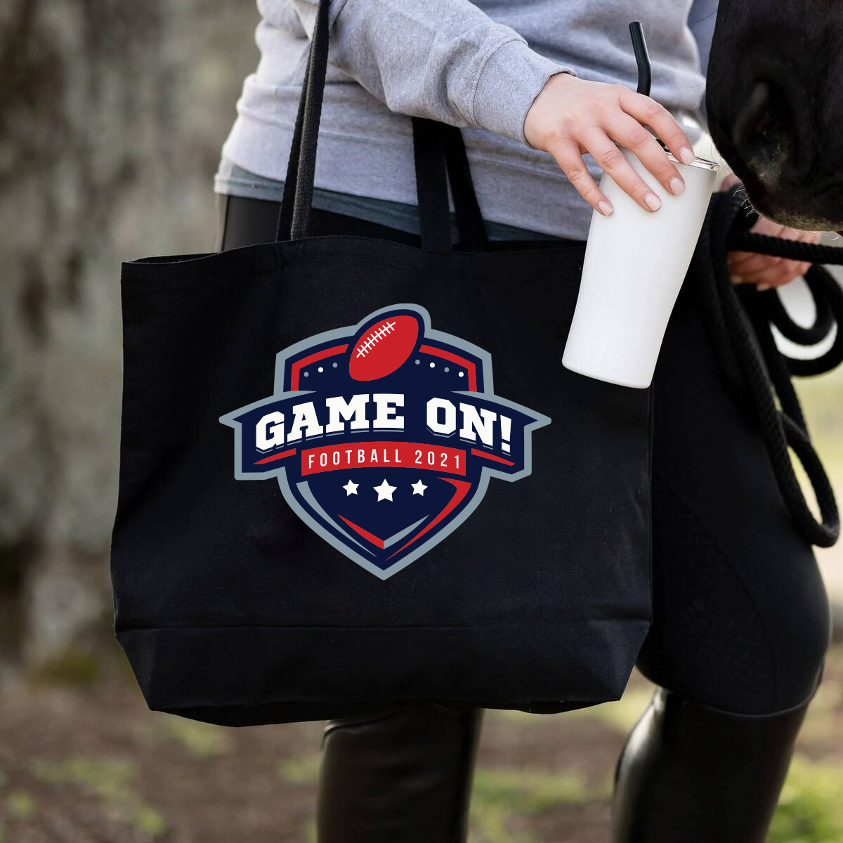 DailyMate Heavy Canvas Jumbo Tote Bag 1