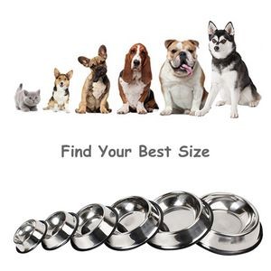 29cm Paw Mark Metal Pet Food Bowl 15