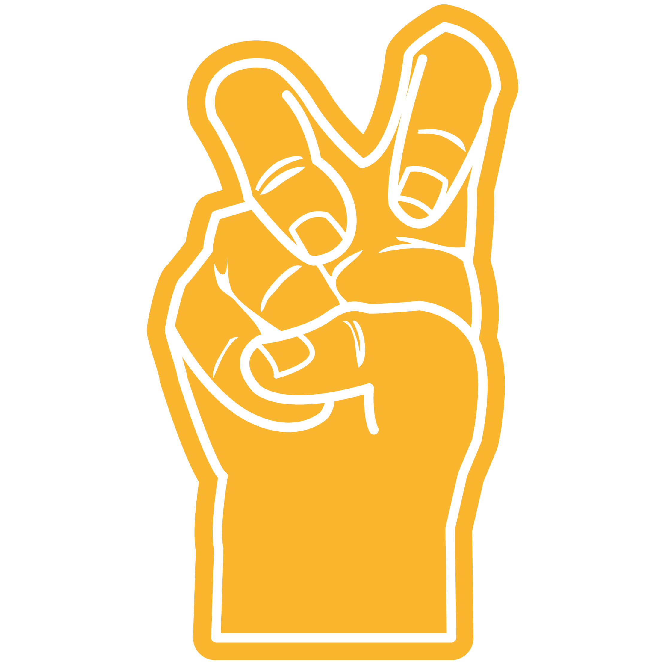 Bent Finger Frog Hand 2