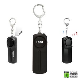 Bar Shaped Alarm Keychain With Flashlight And 120DB Panic Sound 16