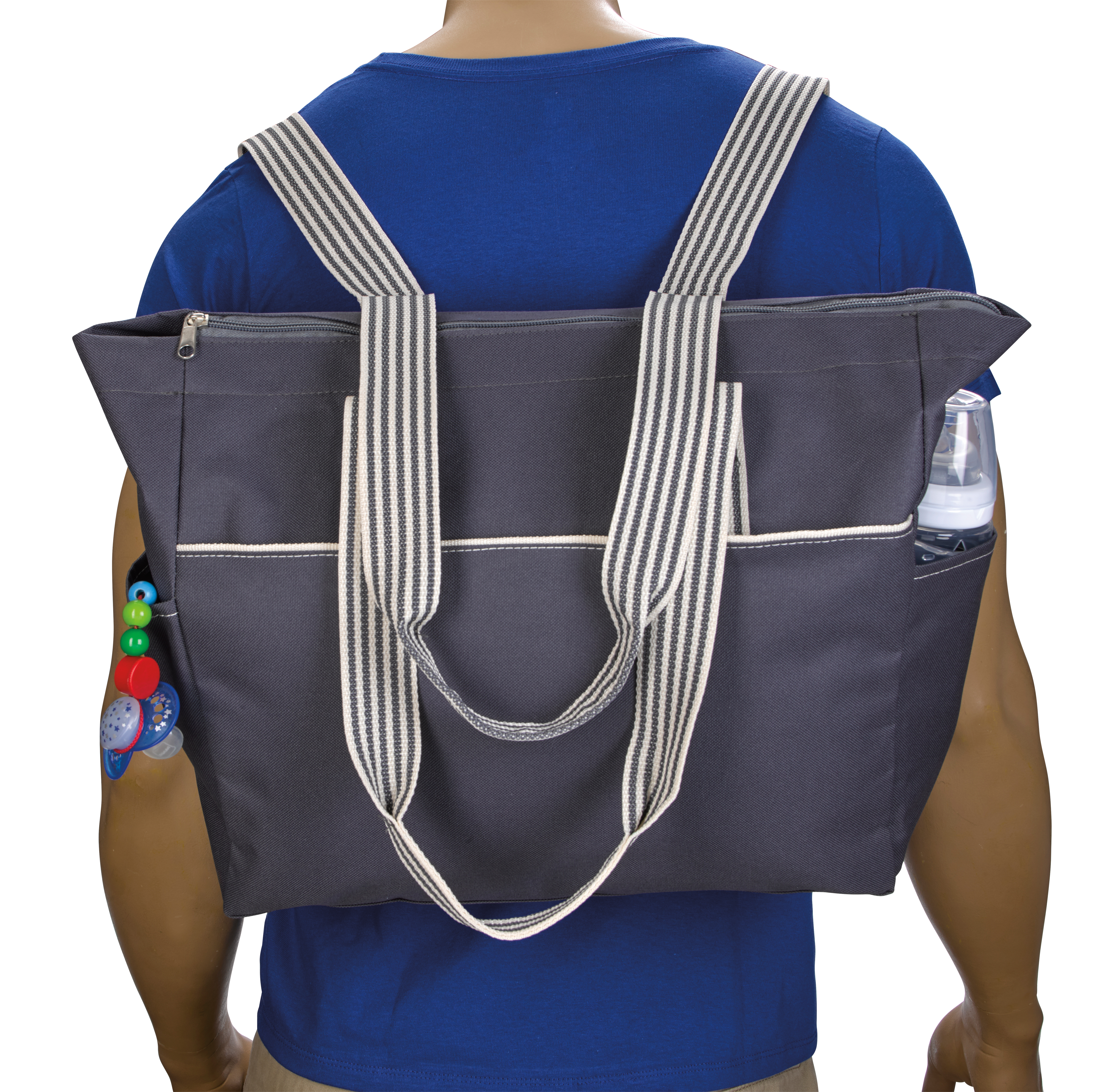 Atchison® Stripe Diaper Tote-Pack 38