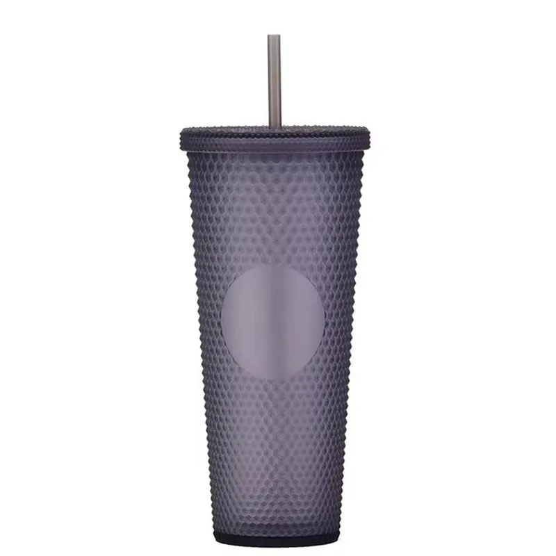 24oz Studded Tumbler with Straw 4