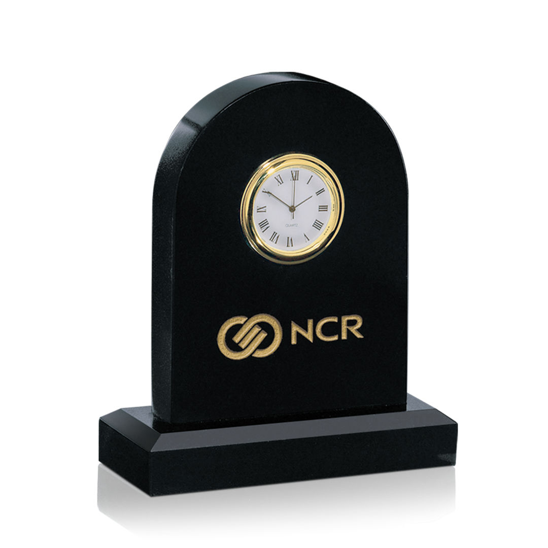 Marble Clock - 5" Arch 2