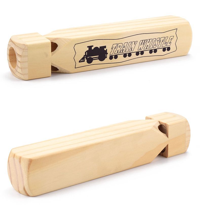 Solid Wood Train Whistle 2
