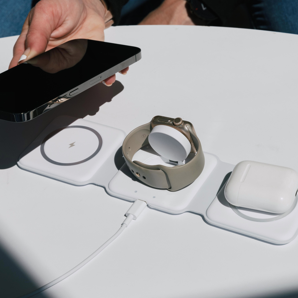 ThirdPower 3-in-1 Foldable Charger White