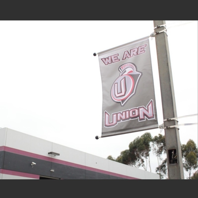 Boulevard light pole Banner Kit - Single-Sided, Premium Film - 24"W x 72"H 2