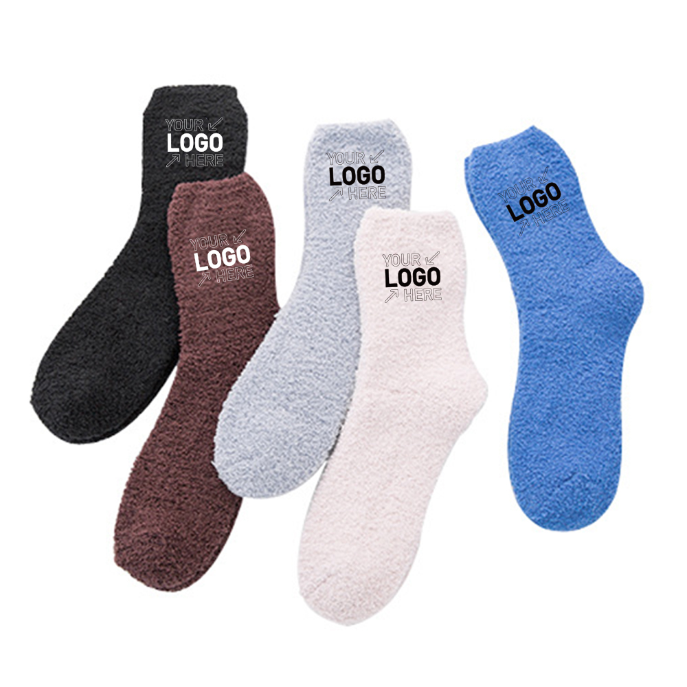 Fuzzy Coral Fleece Socks 3