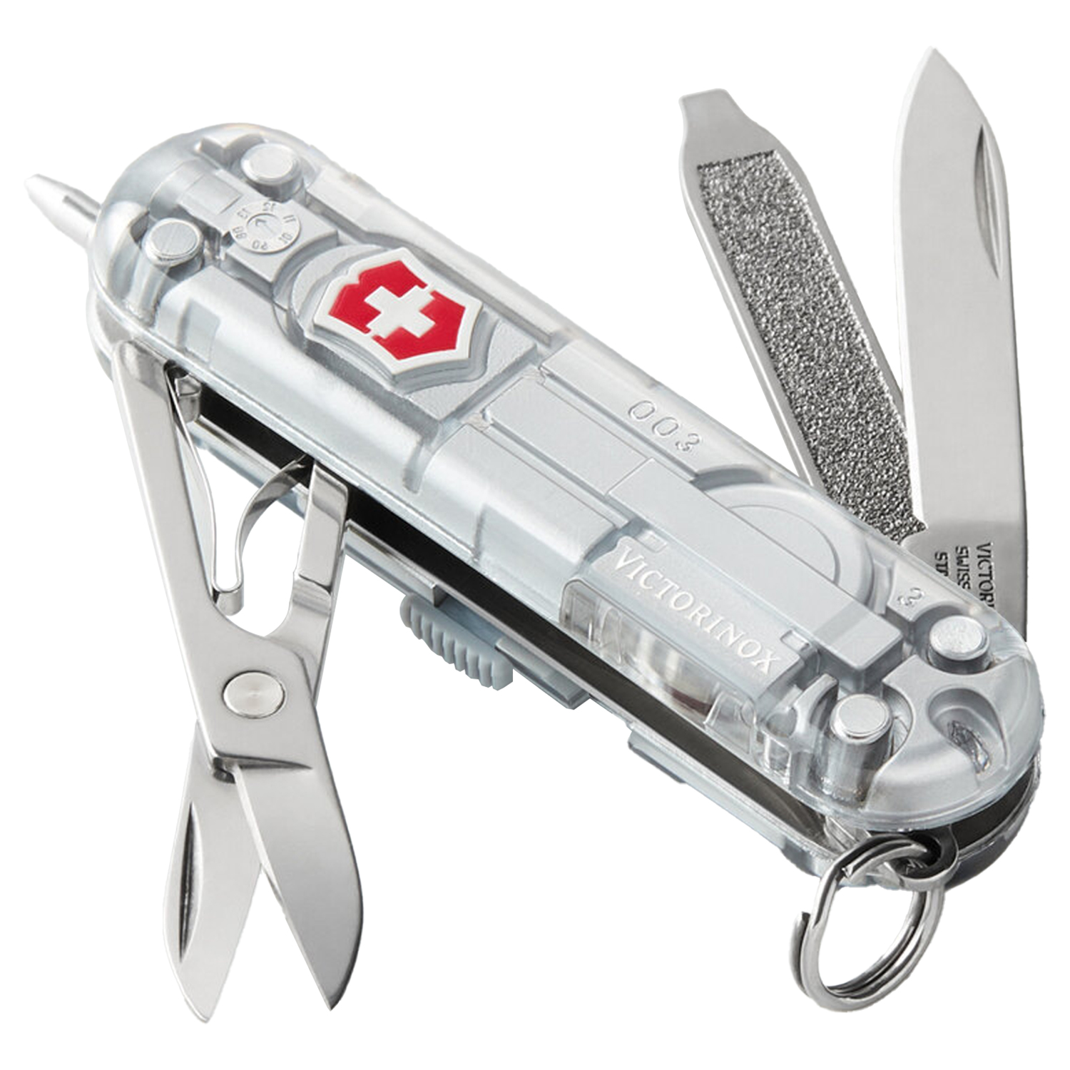 Victorinox® - Swiss Army Signature Lite Silver Tech Swiss Made Knife 2