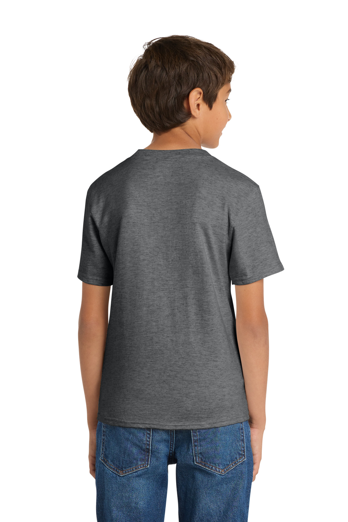Port & Co Youth Core Cotton Tee. PC54Y 411