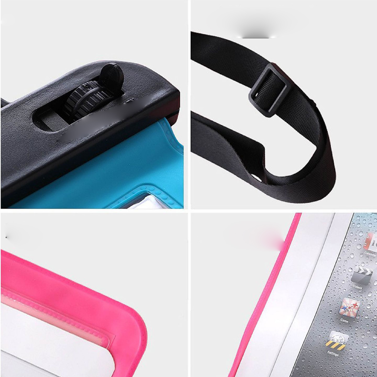 Waterproof Clear Crossbody Bags With Adjustable Strap 1