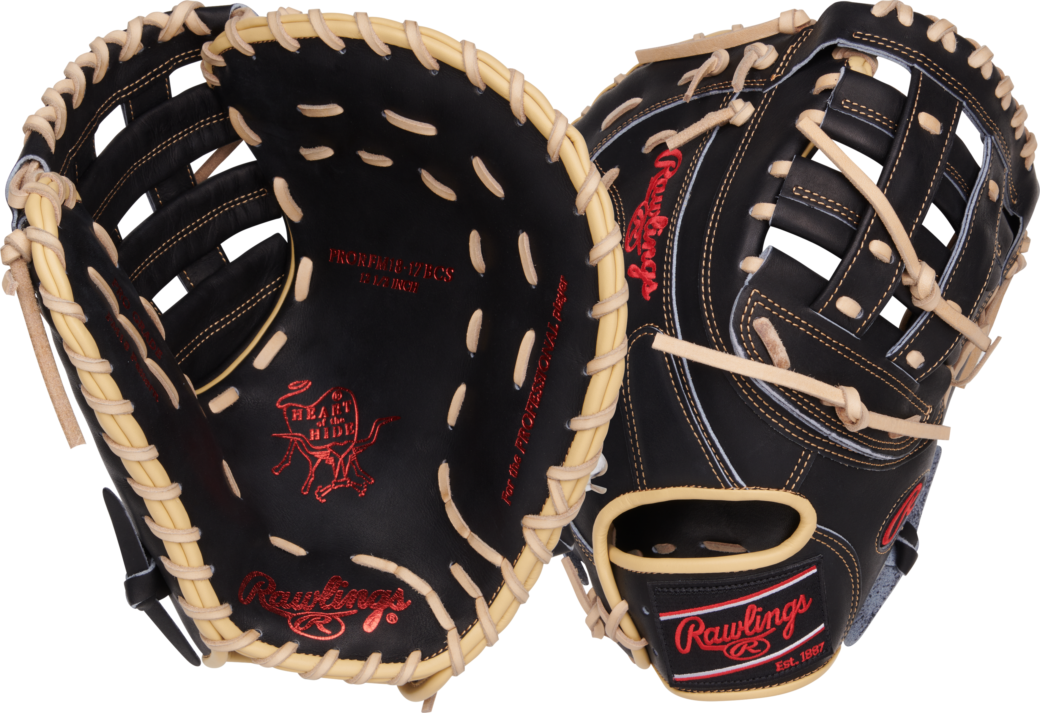 Rawlings Heart of the Hide 12.5 in Baseball  Glove, Outfield 1