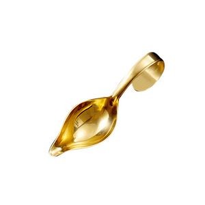 Precision Stainless Steel Drizzle Saucier Spoon With Tapered Design And Spout 8