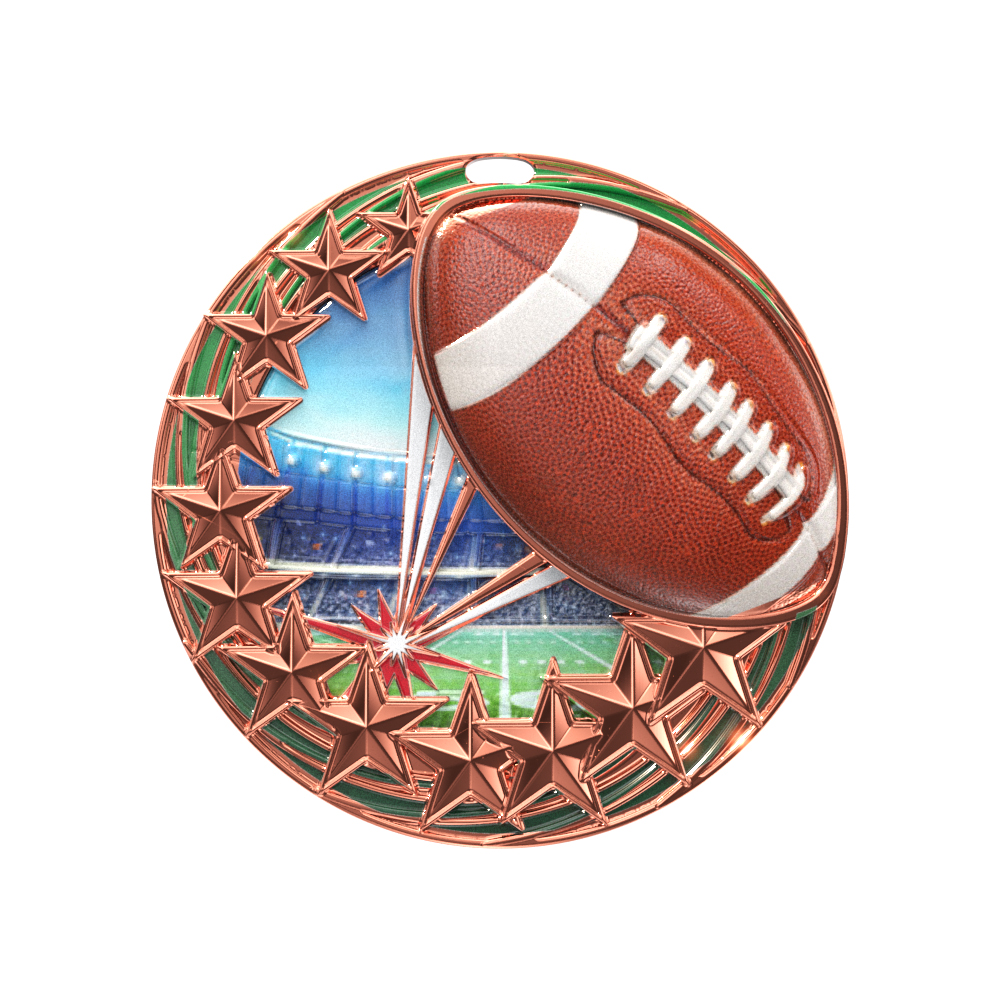 Star Blast Medal - Football 2