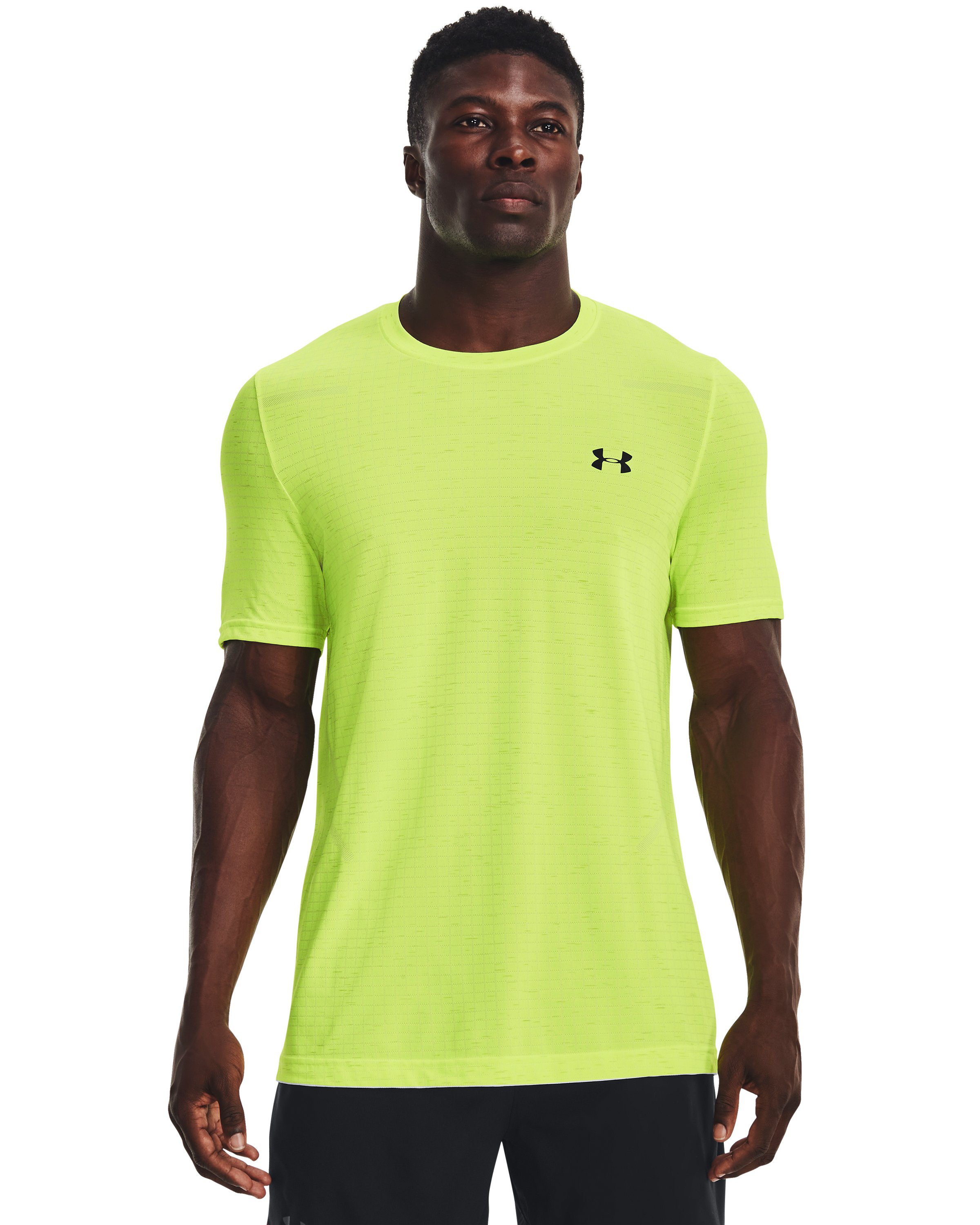UA Seamless Grid Men's Short Sleeve 16