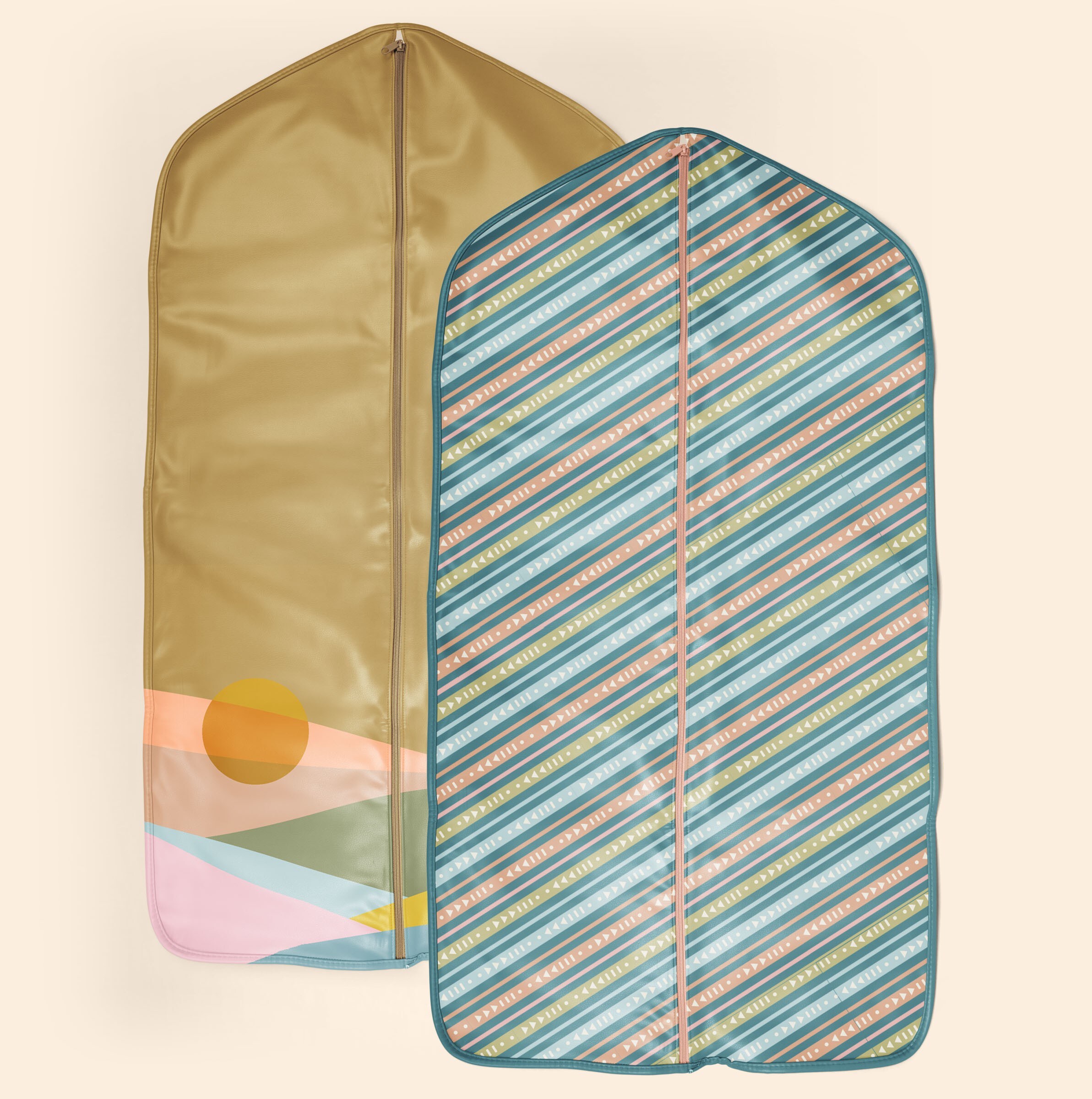 FANCY PANTS ADULT GARMENT BAG - VEGAN LEATHER