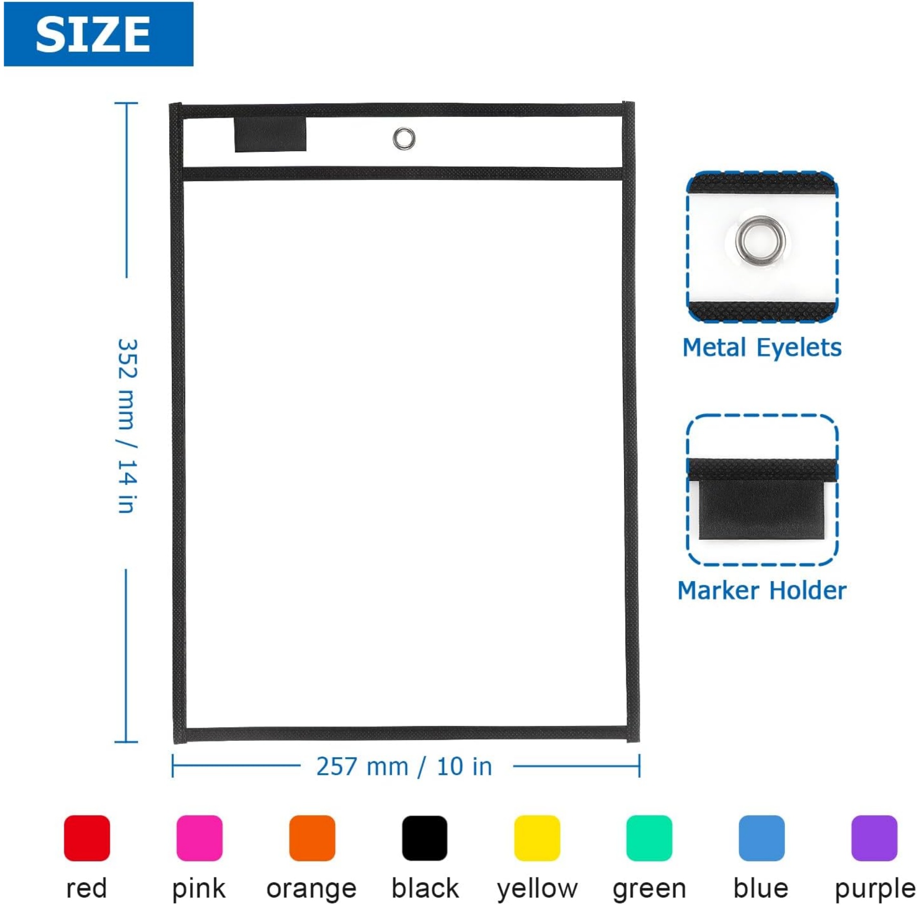 Dry Erase Pocket Sleeves 3