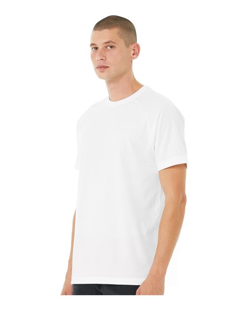 Men's Heather CVC Raglan Tee - 3201 53