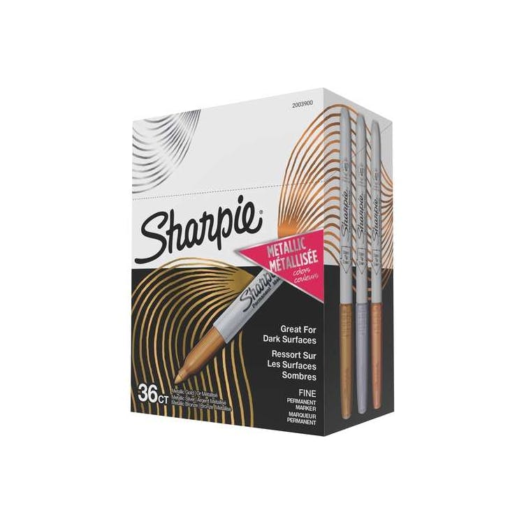 Metallic Markers - Assorted 0.5 mm 36 Pack 2