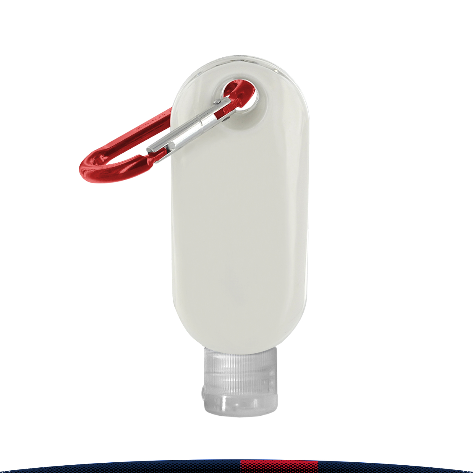 1.9 oz. Seth Clear Bottle SPF 30 Sunscreen with Carabiner 14