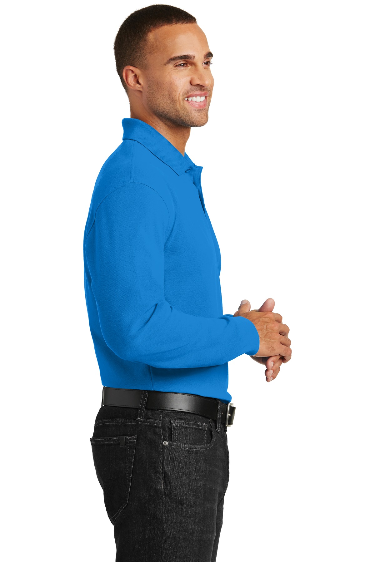 Long Sleeve Core Classic Pique Polo
