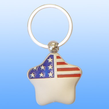 METAL AMERICAN FLAG KEY HOLDER 2