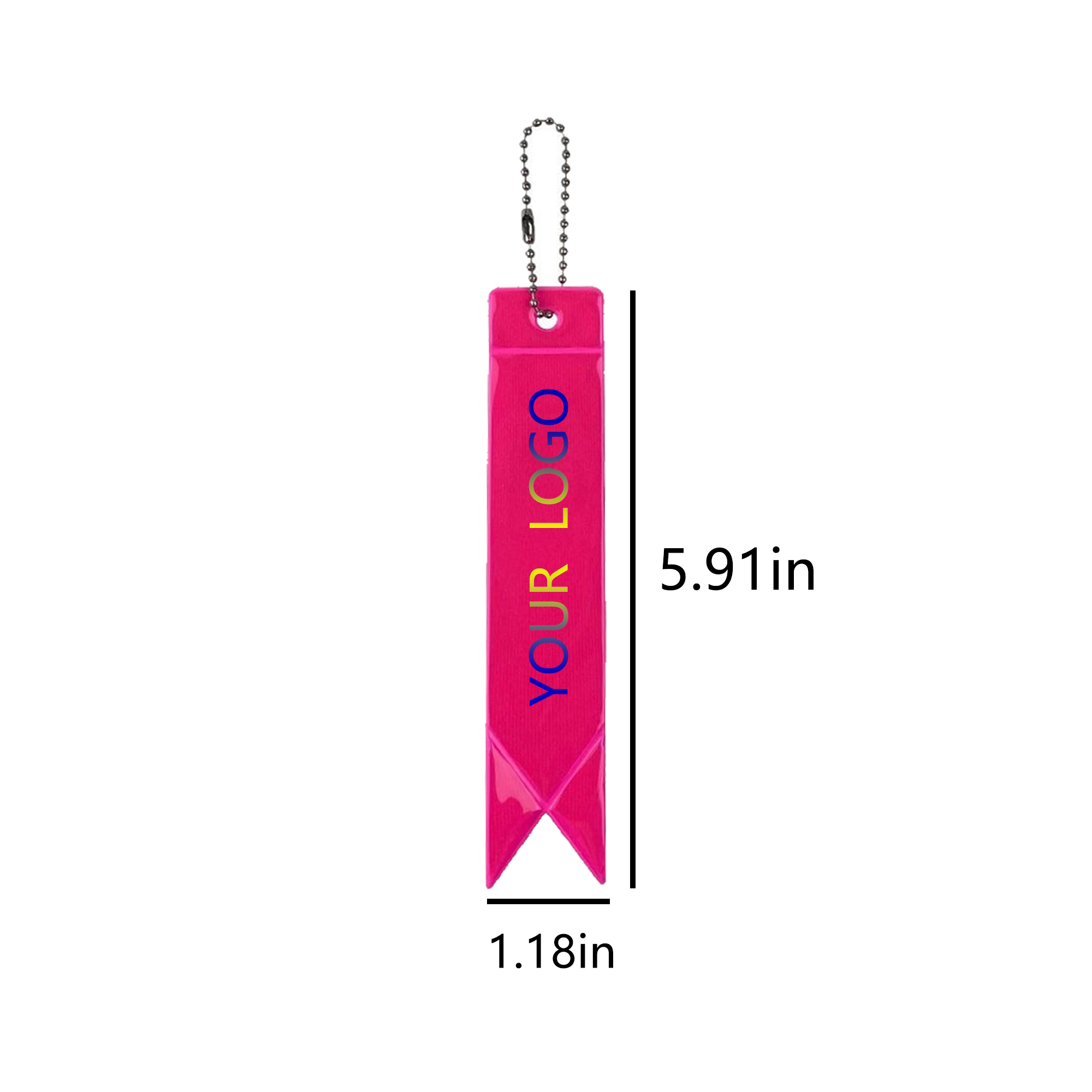High-Visibility Reflective Pvc Key Strap 3