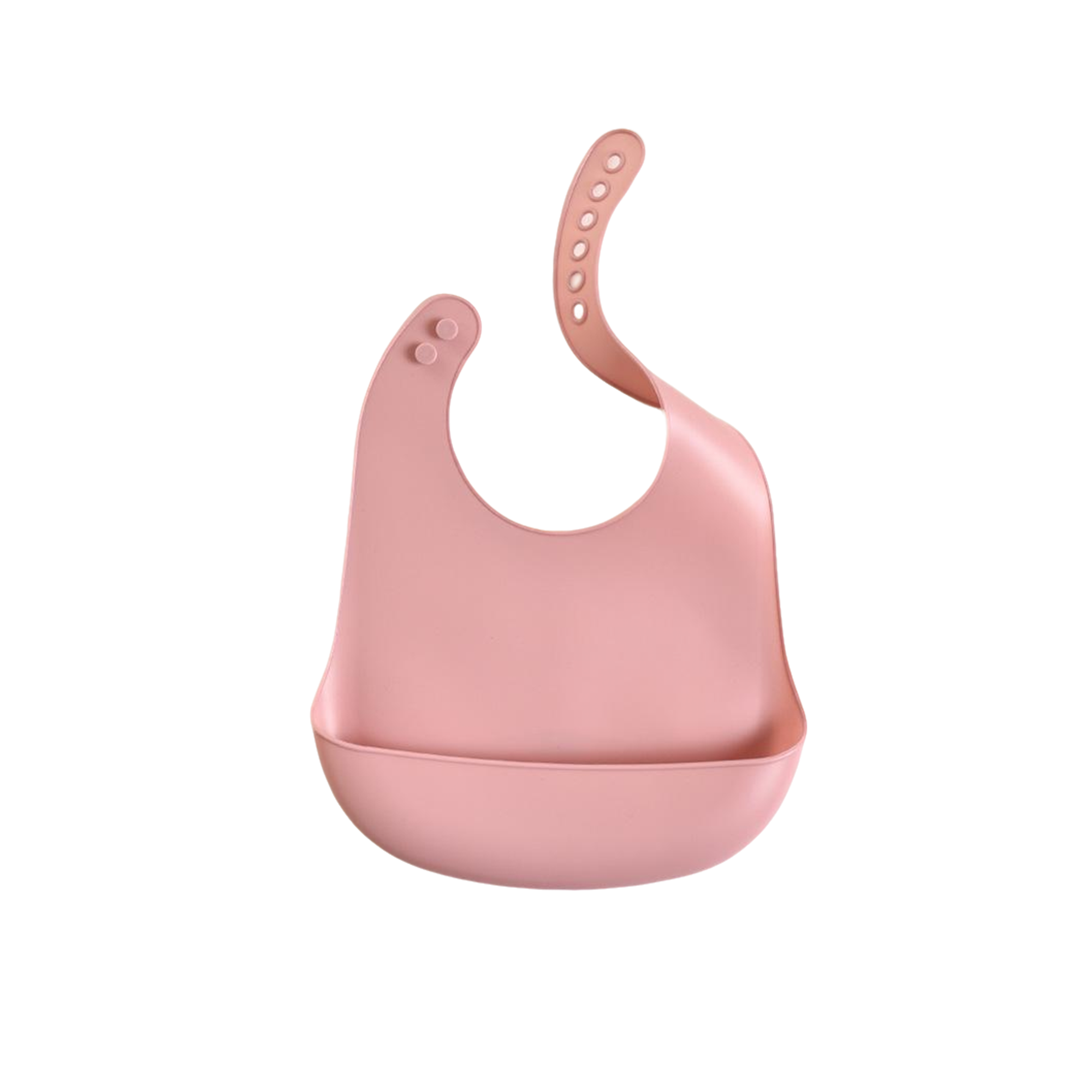 Silicone Baby Bib With Deep Catch Pocket 11.8 X 9" 5