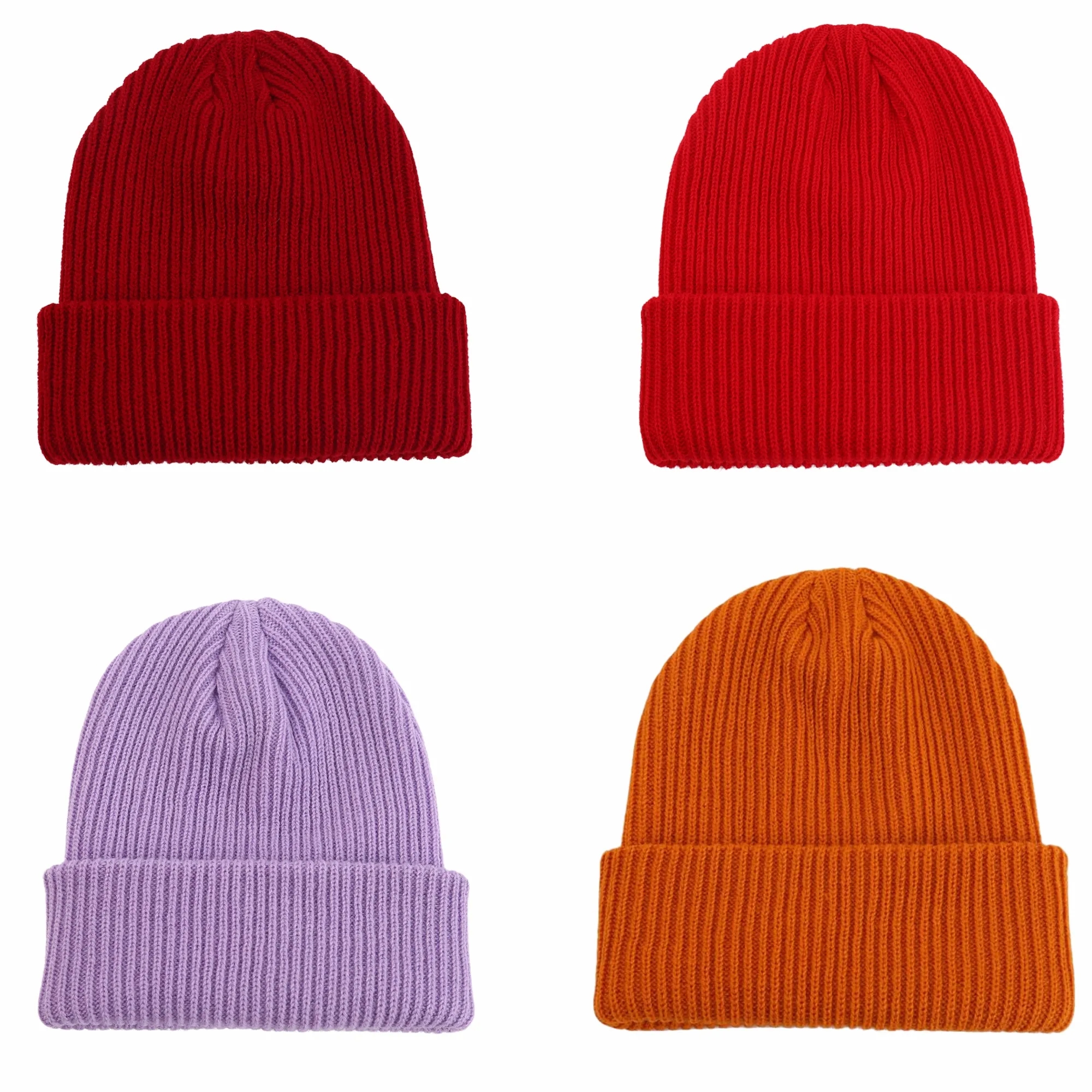 Winter Knitted Beanie, Warm, Various Colors 5