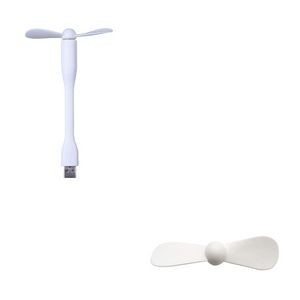 3 In 1 Mini Fan For Smart Phone Portable USB And USB C Compatible 3