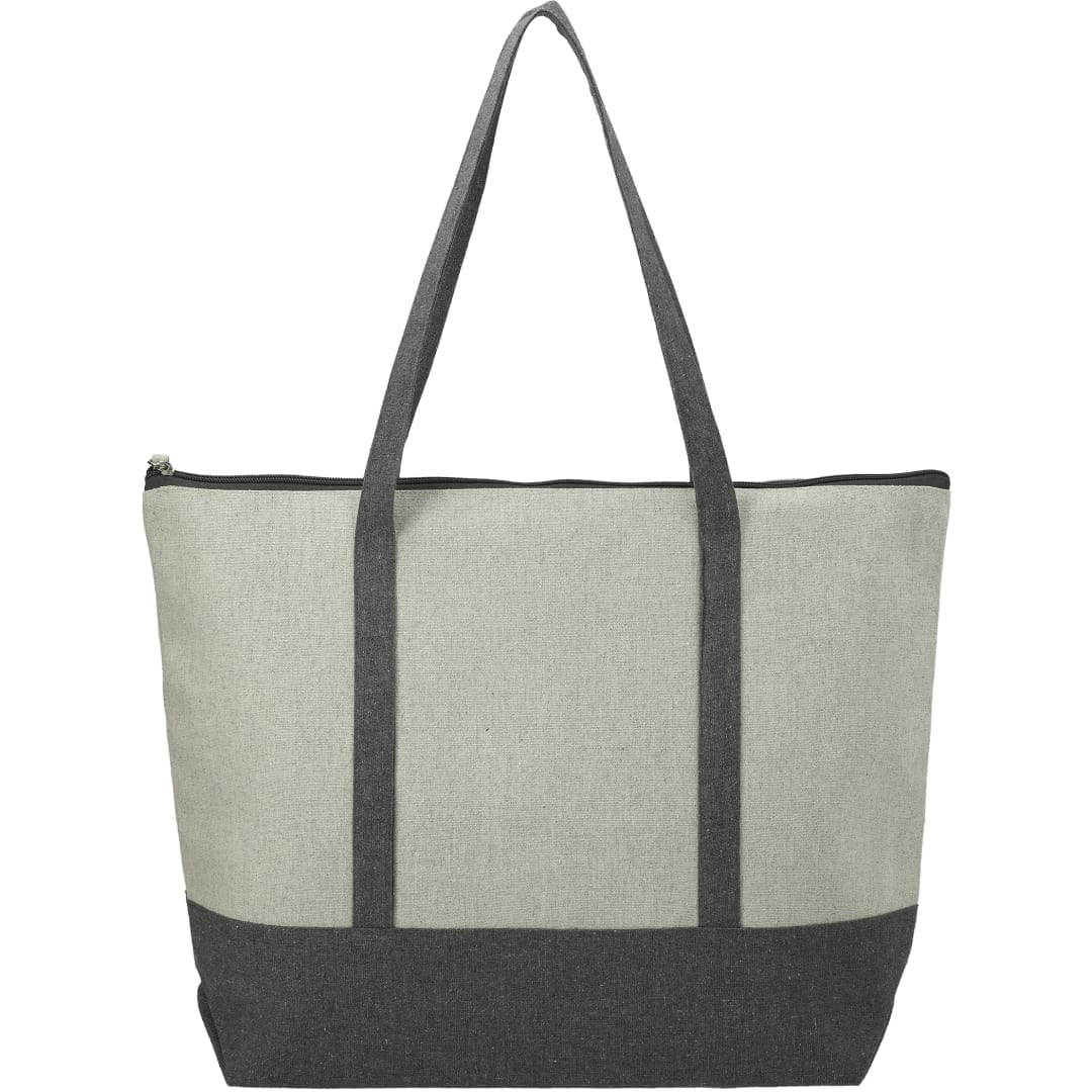 Repose 10oz Recycled Cotton Zippered Tote 126
