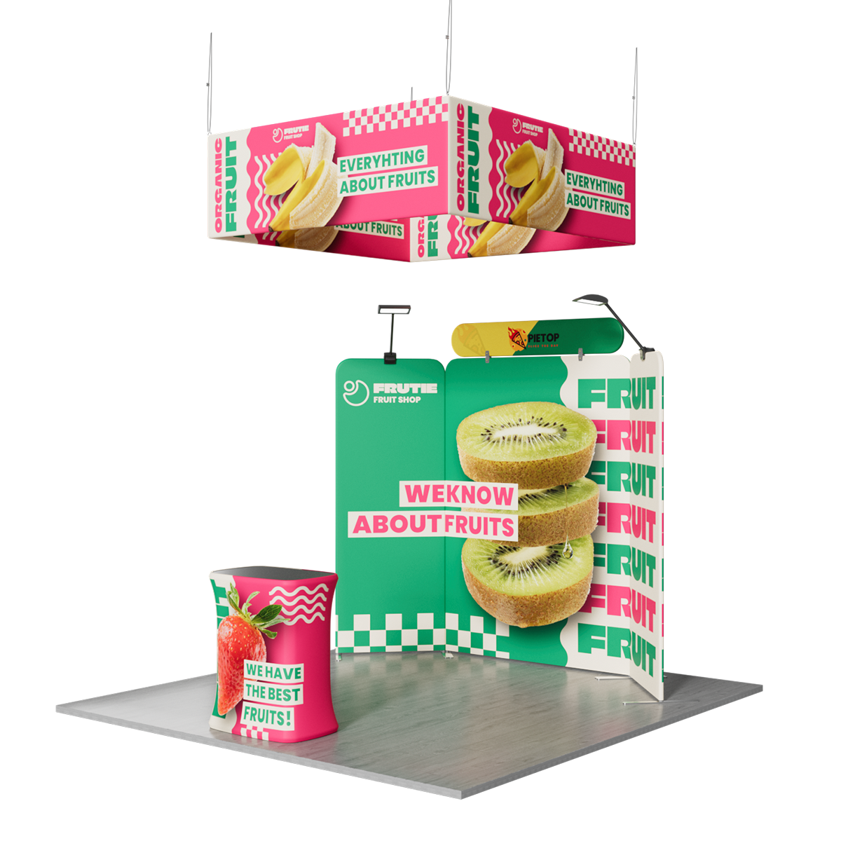 10'x10' Tradeshow Booth Kit - H Kit 6