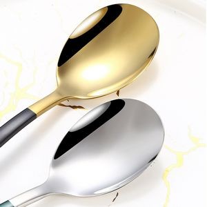8.26 Inch Dual Color Gold Spoon 12