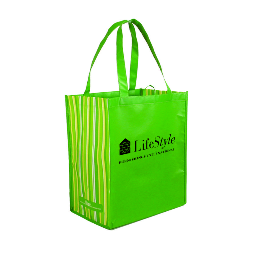RPET Striped Tote Bag 9