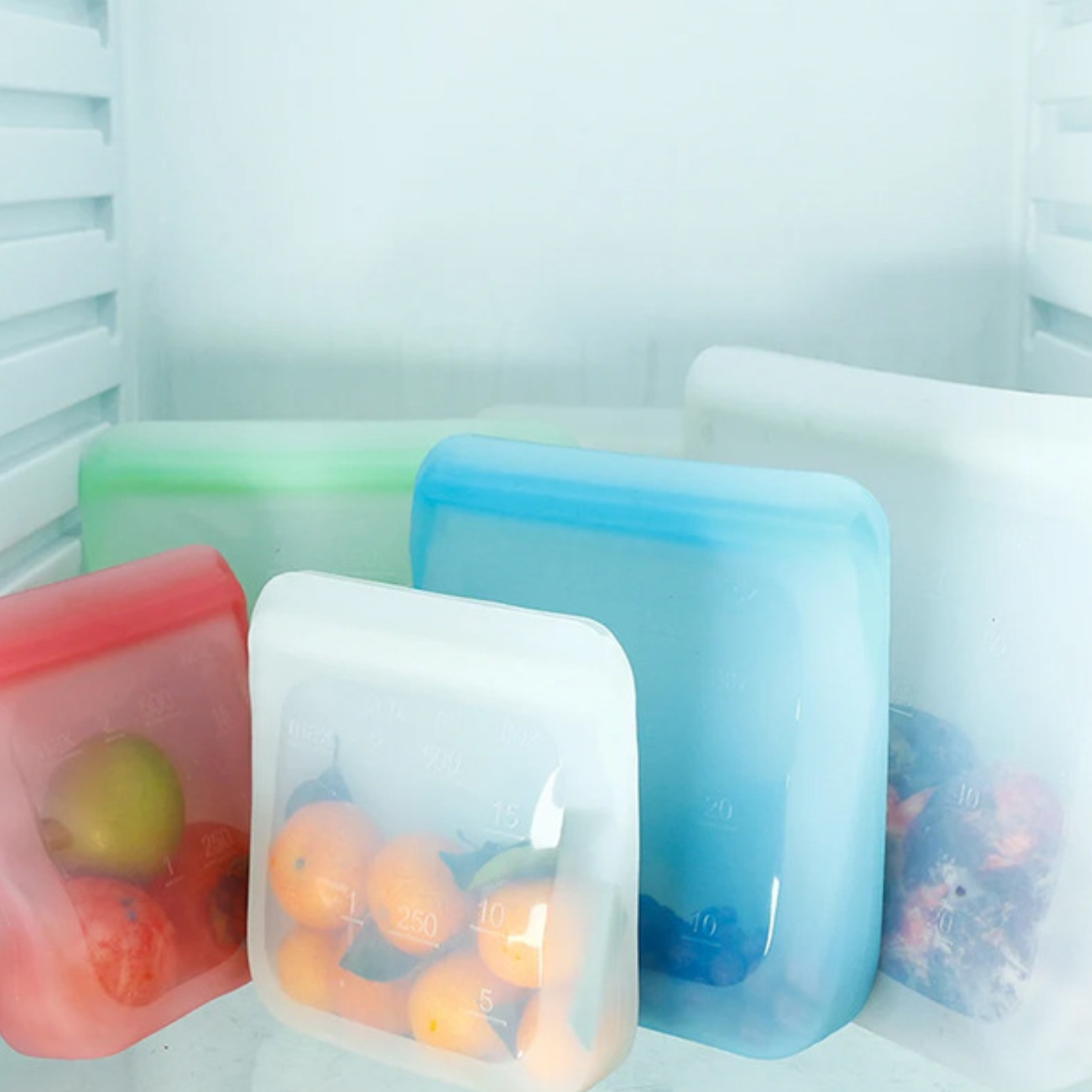 6oz BPA Free Silicone Food Storage Containers 5