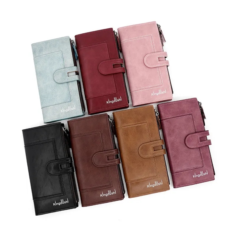 Coin Purse Wallet PU Leather Fashion Phone Bag Card Holder 10