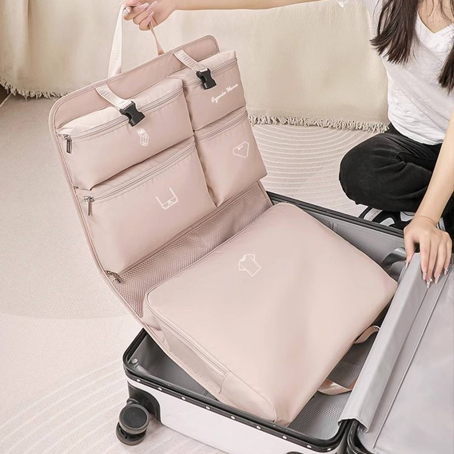 Portable Travel Organizer for Clothes, Lingerie & Accessorie 9