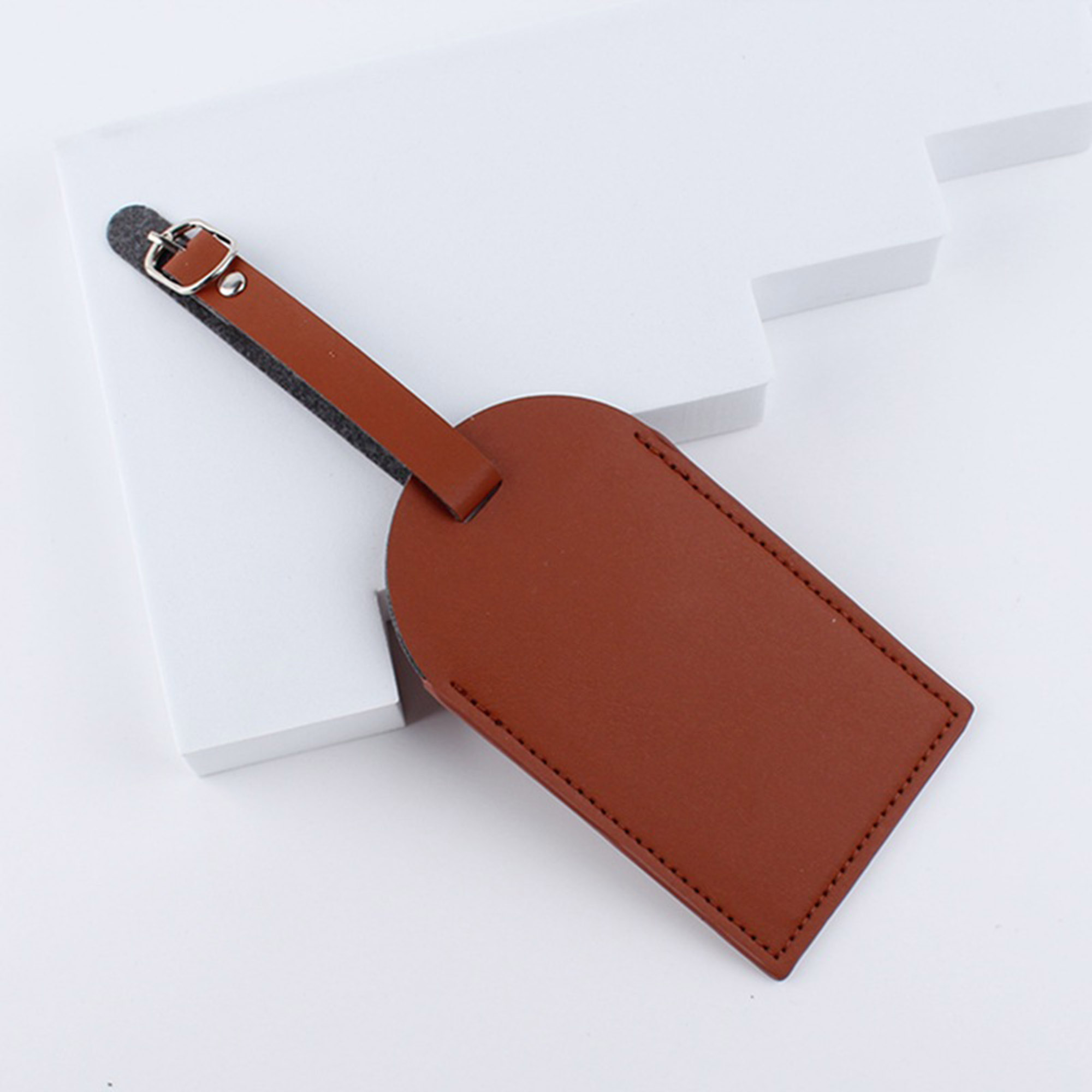 PU Leather Luggage Full Privacy Cover Tag 2