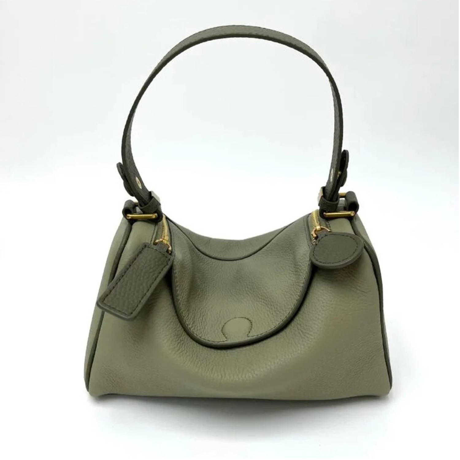 PU Leather Boston Tote Bag 4