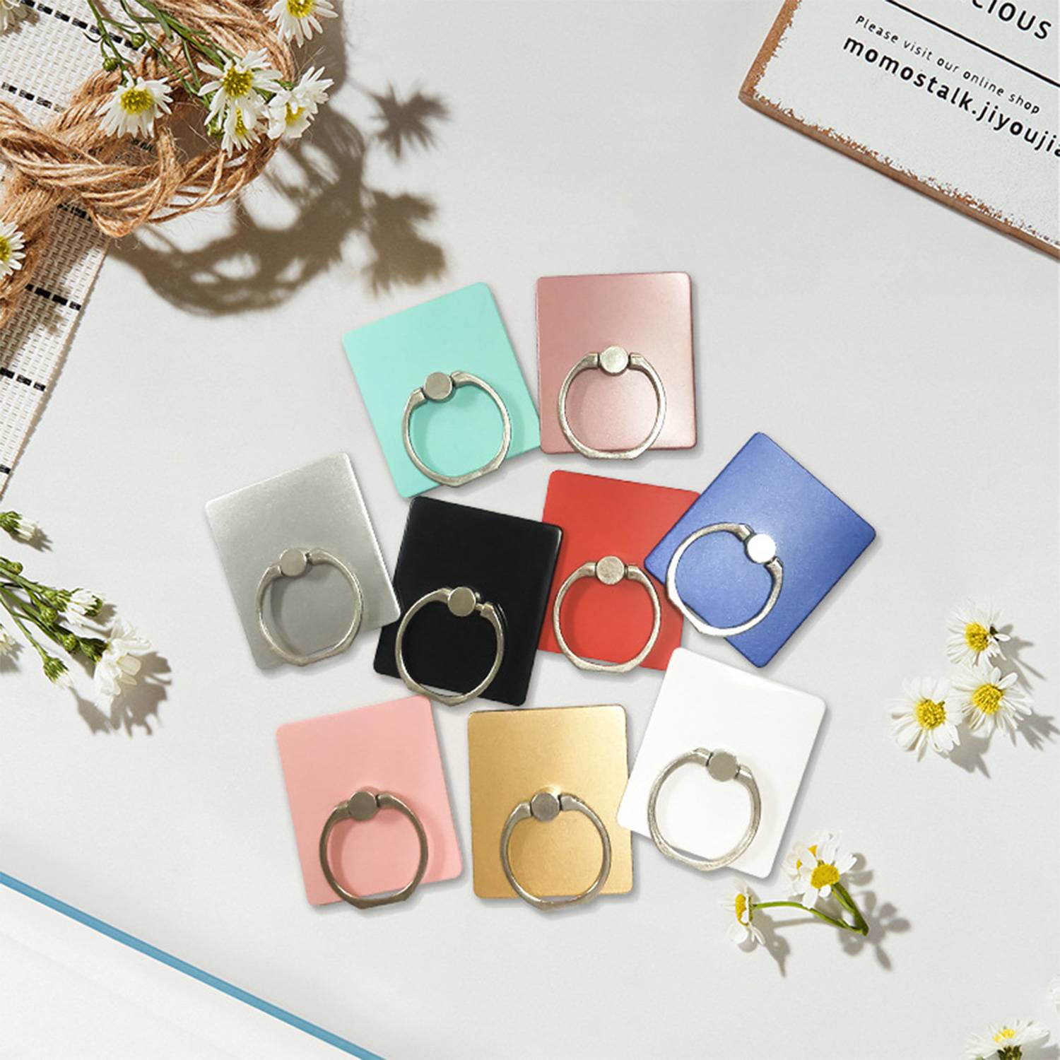 Popular zinc alloy mobile phone holder grip 2