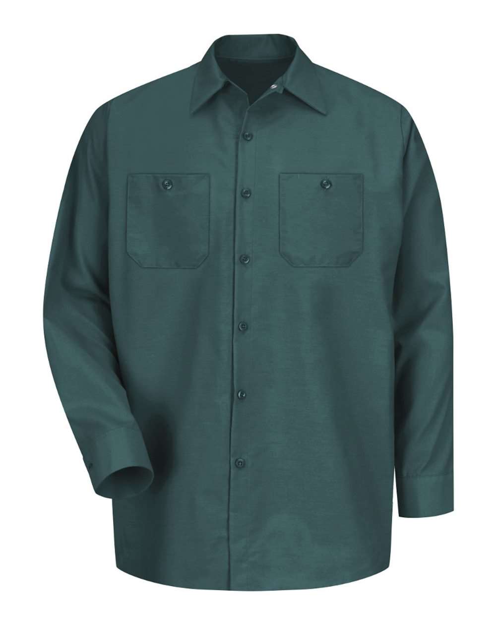 Men's Tall Industrial Long Sleeve Work Shirt - SP14T 8