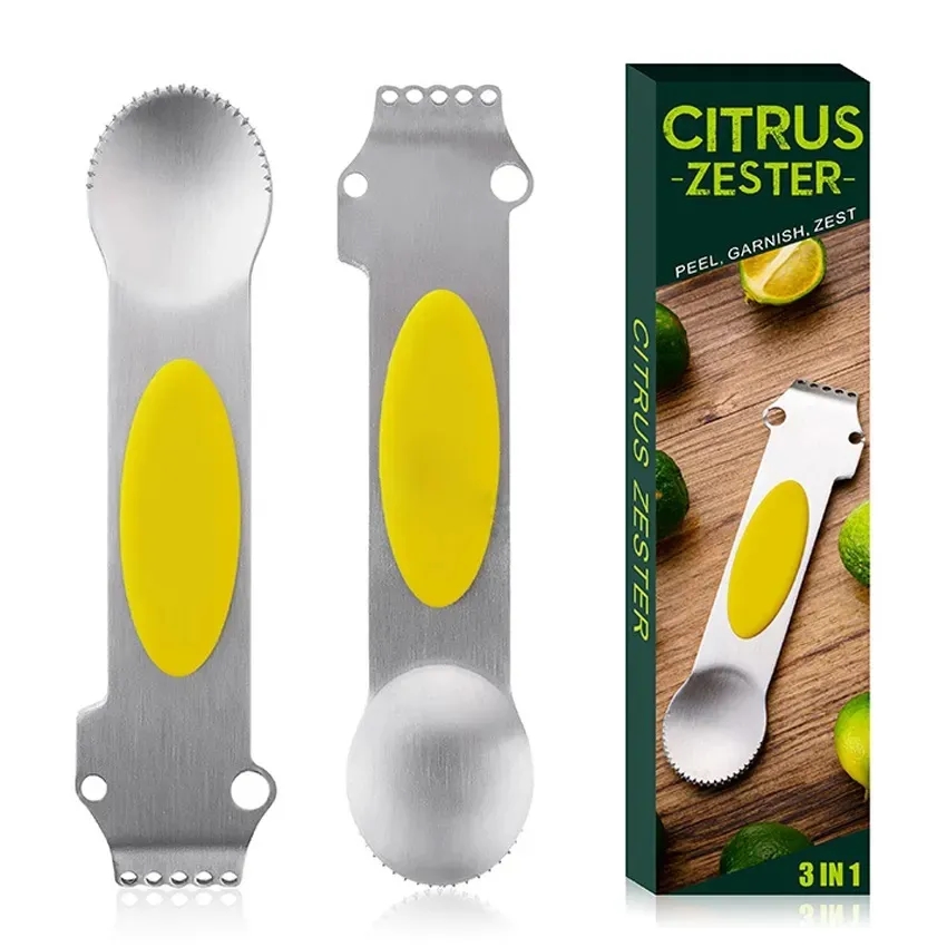 3 In 1 Lemon Peeler Citrus Zester 3