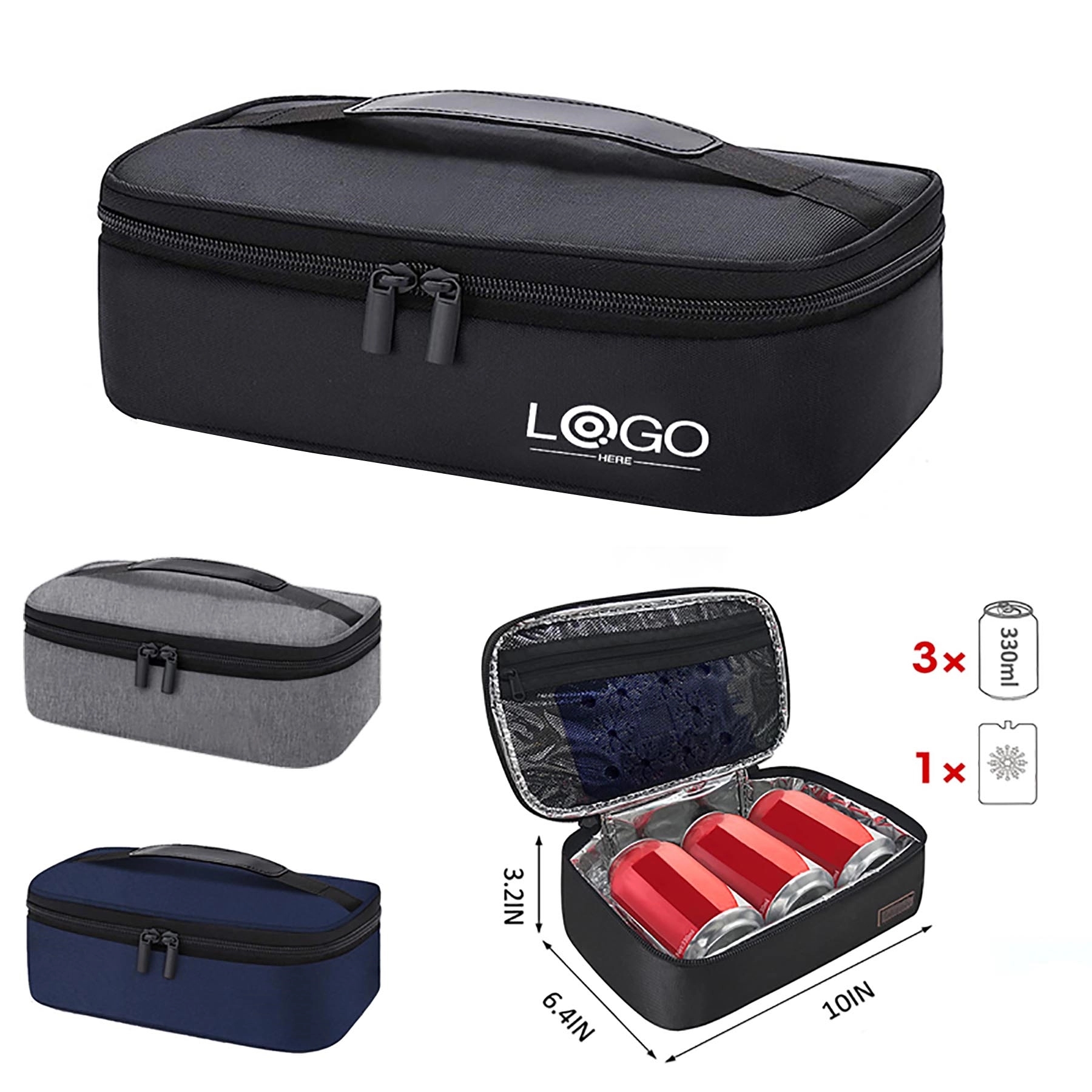 Portable Thermal Insulated Cooler Bag 2