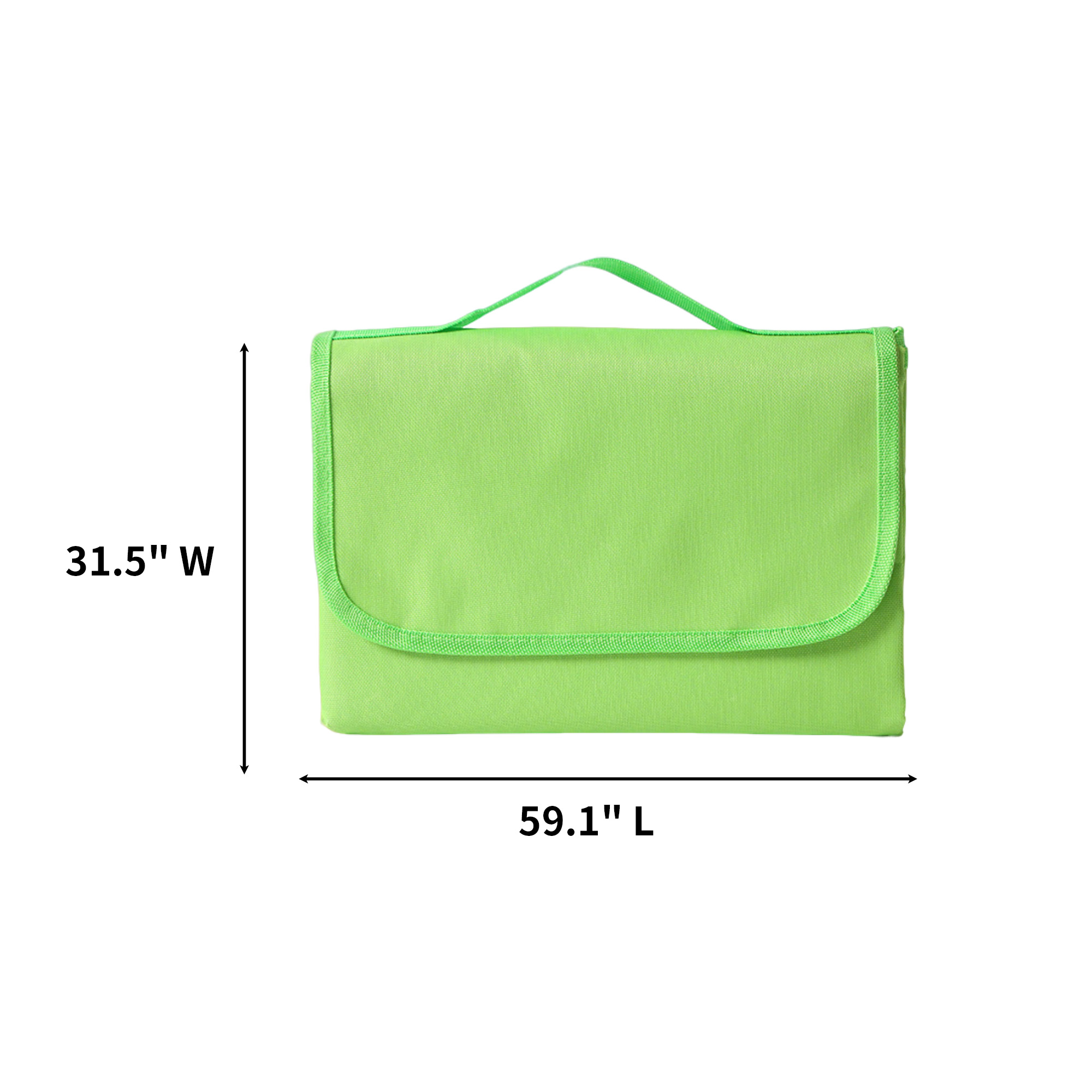 Foldable Picnic Mat Oxford Fabric With Carry Handle 3