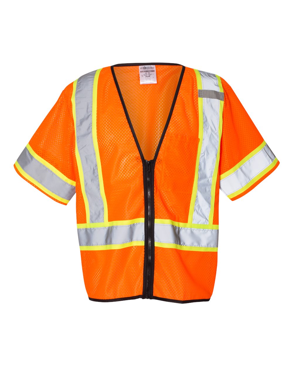 Unisex Class 3 Mesh Zippered Vest - 1565-1566 11