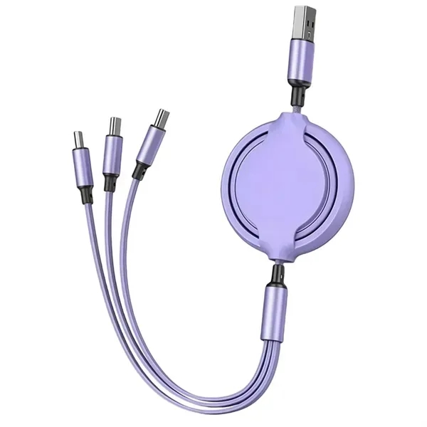 3-In-1 Retractable Multi Charging Cable 1