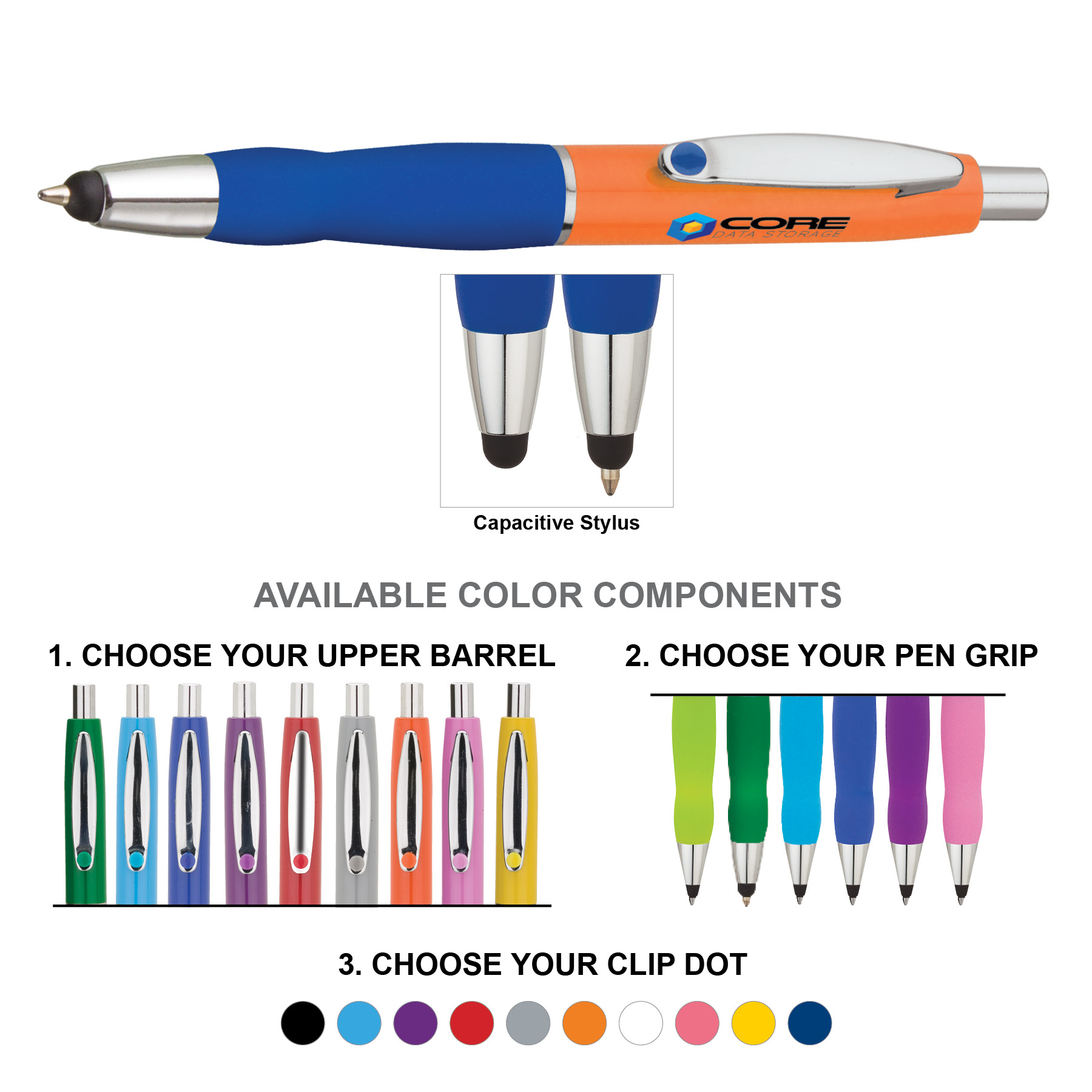 Turner Ballpoint Pen / Stylus 8