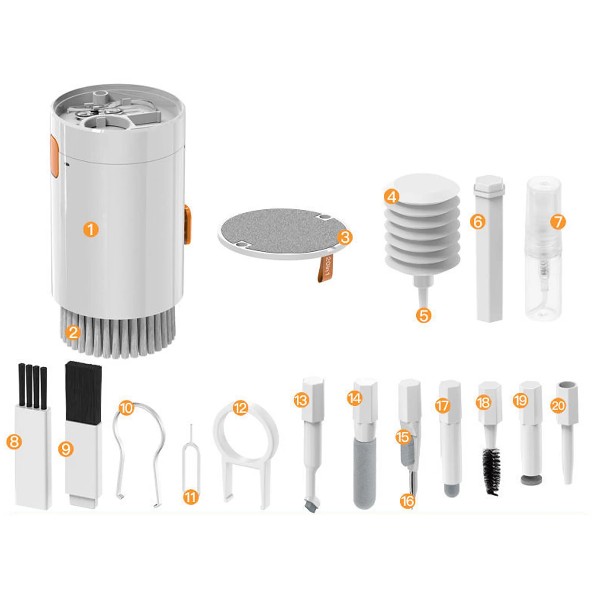 20 in 1 Multi Function Cleaning Kit 7