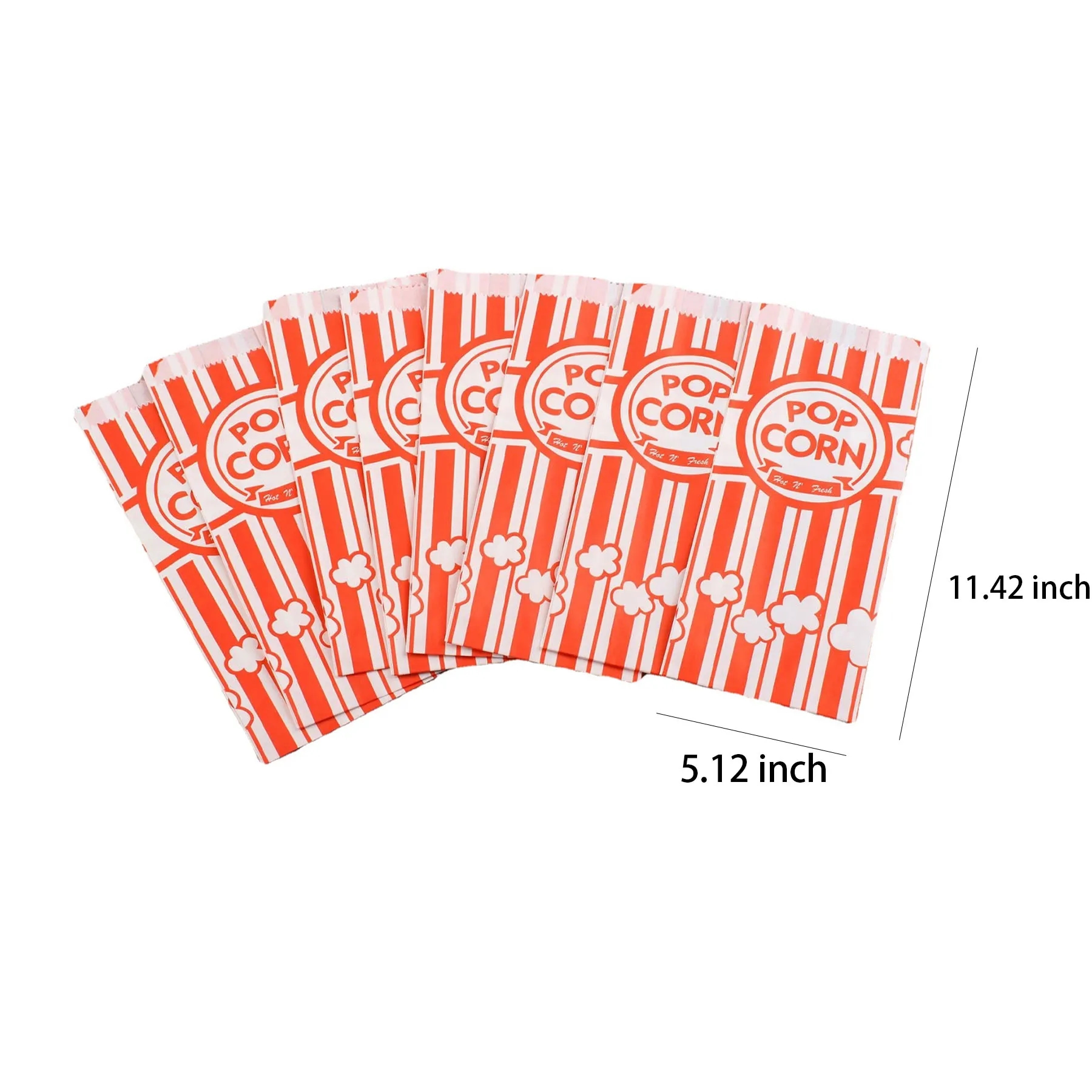 Disposable Popcorn Paper Bag 6