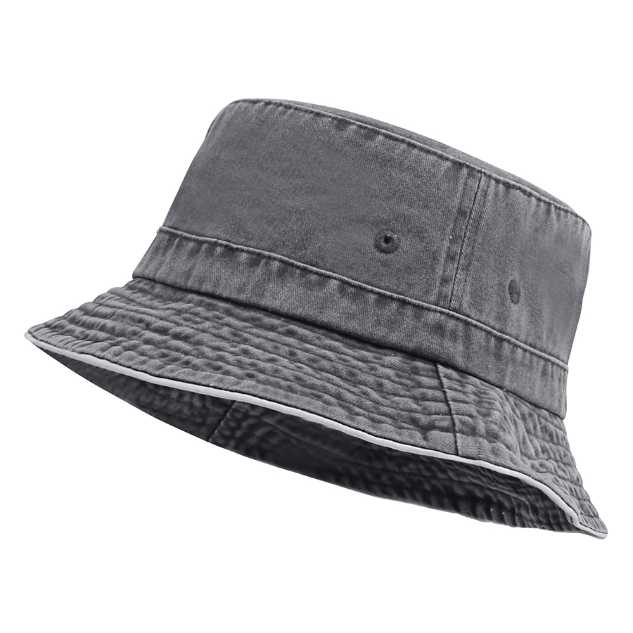 Stock Washed Cotton Bucket Hat 8